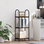 40 x 30 x 109 cm / Gerookt eiken