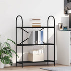 80 x 30 x 109 cm / Zwart eiken