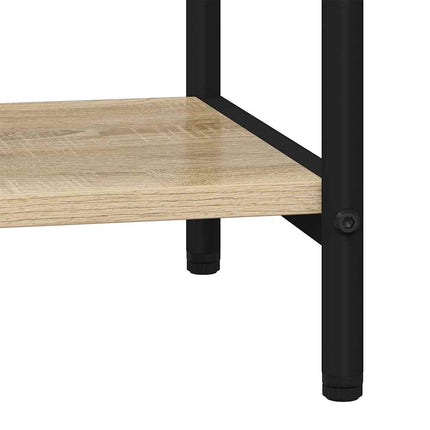 Boekenplank 3-Laags Bewerkt Hout Sonoma Eik - XdropX