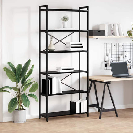 Boekenplank 60 X 30 X 85 Cm Bewerkt Hout Artisan Eiken - XdropX