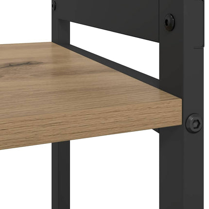 Boekenplank 60 X 30 X 85 Cm Bewerkt Hout Artisan Eiken - XdropX
