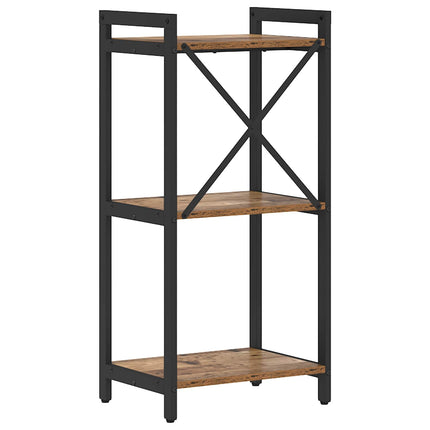 Boekenplank 60 X 30 X 85 Cm Bewerkt Hout Artisan Eiken - XdropX