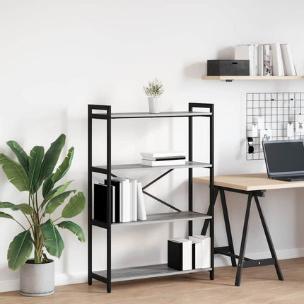 Boekenplank 60 X 30 X 85 Cm Bewerkt Hout Artisan Eiken - XdropX