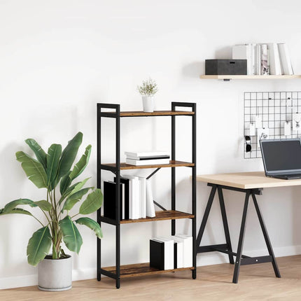 Boekenplank 60 X 30 X 85 Cm Bewerkt Hout Artisan Eiken - XdropX