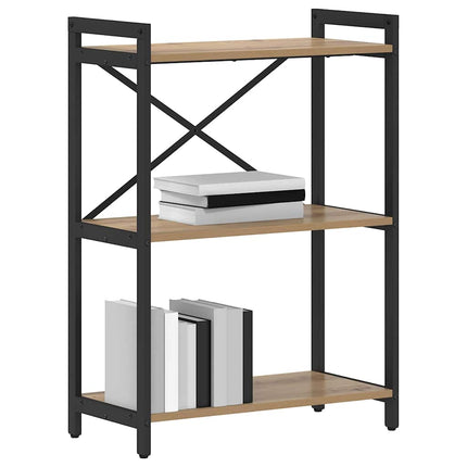 Boekenplank 60 X 30 X 85 Cm Bewerkt Hout Artisan Eiken - XdropX