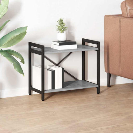 Boekenplank 60 X 30 X 85 Cm Bewerkt Hout Artisan Eiken - XdropX
