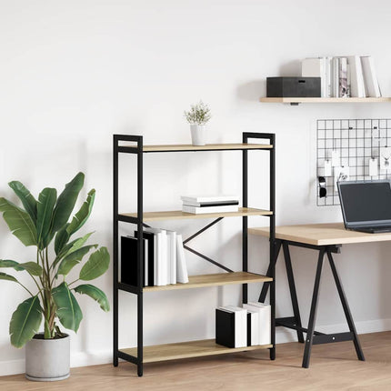 Boekenplank 60 X 30 X 85 Cm Bewerkt Hout Artisan Eiken - XdropX