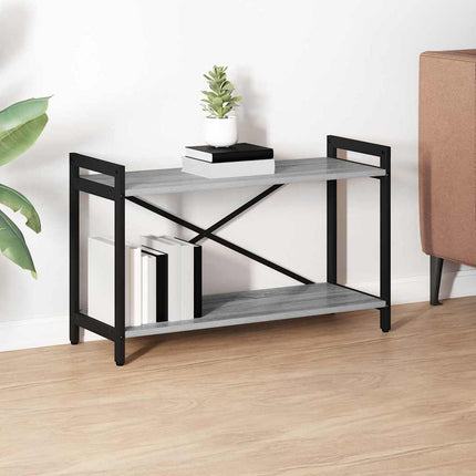Boekenplank 60 X 30 X 85 Cm Bewerkt Hout Artisan Eiken - XdropX