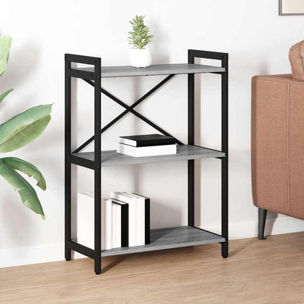 Boekenplank 60 X 30 X 85 Cm Bewerkt Hout Artisan Eiken - XdropX