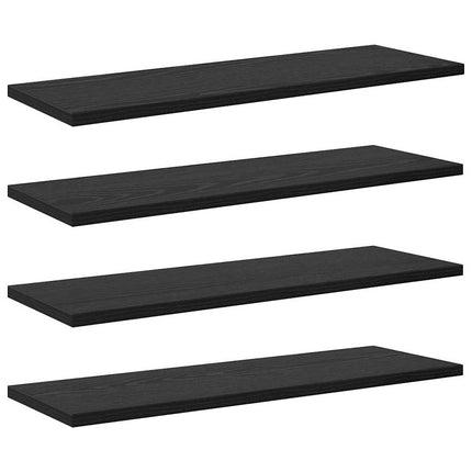 Boekenplank Bord 3-Laags 4 St Bewerkt Hout - XdropX
