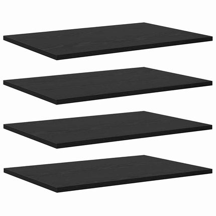 Boekenplank Bord 3-Laags 4 St Bewerkt Hout - XdropX