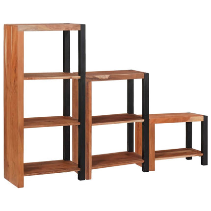 Boekenplank Bruin Massief Acacia Hout - XdropX