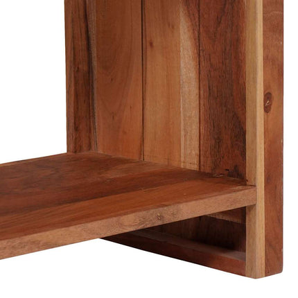 Boekenplank Bruin Massief Acacia Hout - XdropX