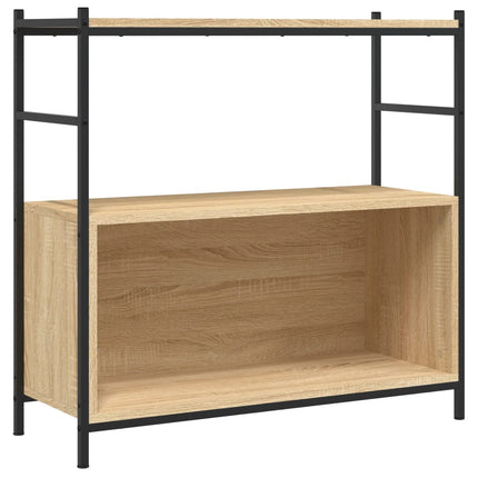 Boekenrek 80X30X78,5 Cm Bewerkt Hout En Ijzer Kleur - XdropX