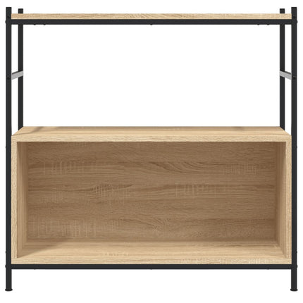Boekenrek 80X30X78,5 Cm Bewerkt Hout En Ijzer Kleur - XdropX