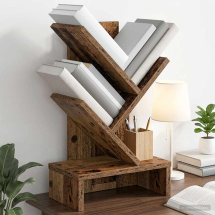 Boomvormige Boekenplank Met 3 Planken - XdropX