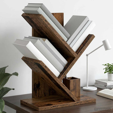 Boomvormige Boekenplank Met 3 Planken - XdropX