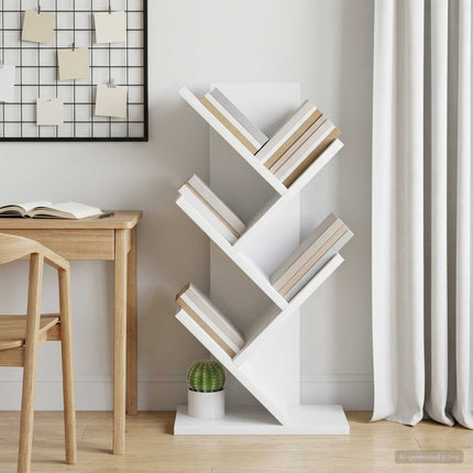 Boomvormige Boekenplank Met 3 Planken - XdropX