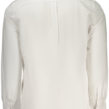 BOSS MEN'S LONG-SLEEVED WHITE SHIRT-1