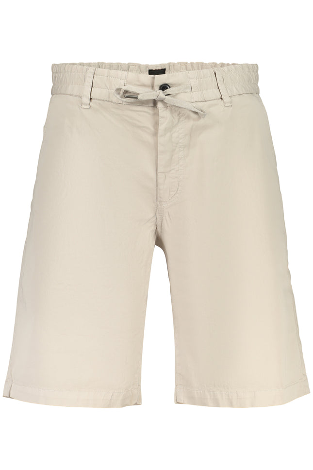 BOSS MEN'S BEIGE BERMUDA SHORTS-0