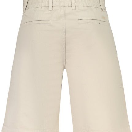 BOSS MEN'S BEIGE BERMUDA SHORTS-1