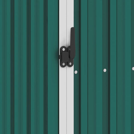 Brandhoutschuur 245X98X159 Cm Gegalvaniseerd Staal - XdropX