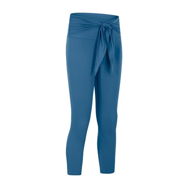 Butter Soft Nylon Training Yoga Sport Cropped Pants Wome-2