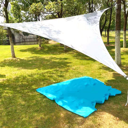 420D Oxford Cloth Polyester Waterproof And UV-Resistant Outdoor Canopy Sunshade Sail