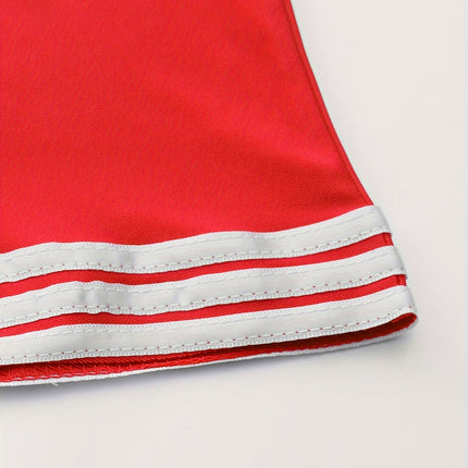 Mouwloze Cheerleader Outfit Jurk voor Feest Rollenspel, Aansluitende Dameskleding