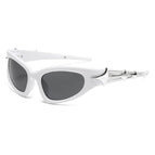 White Frame Gray Lens