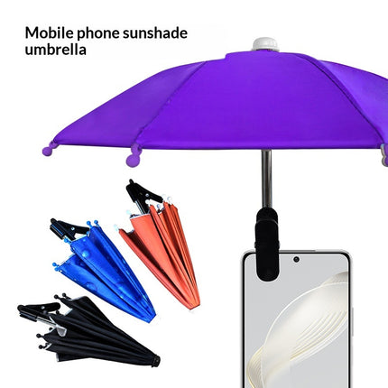 Phone Holder Umbrella Clip Outdoor Umbrella Phone Mount