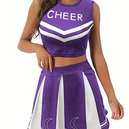 Cheerleading Prestatiekostuum Dag Competitie Set Jurken