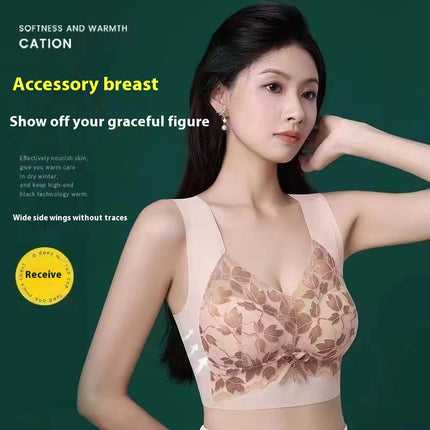 Plus Size Breast Holding Thin Underwear Women