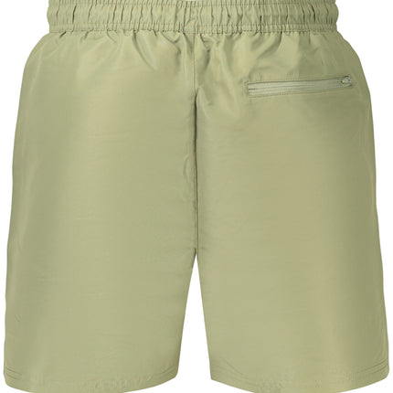 CALVIN KLEIN MEN'S GREEN BOTTOM SWIMSUIT