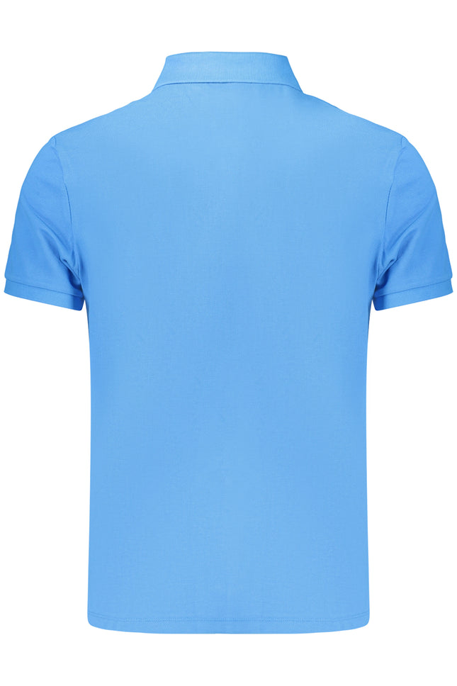 CALVIN KLEIN MEN'S SHORT-SLEEVE POLO SHIRT, BLUE-1