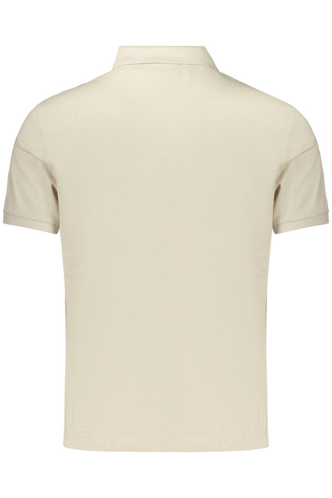 CALVIN KLEIN MEN'S SHORT-SLEEVE POLO SHIRT, BEIGE