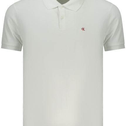 CALVIN KLEIN POLOSHIRT KURZARM HERREN WEISS