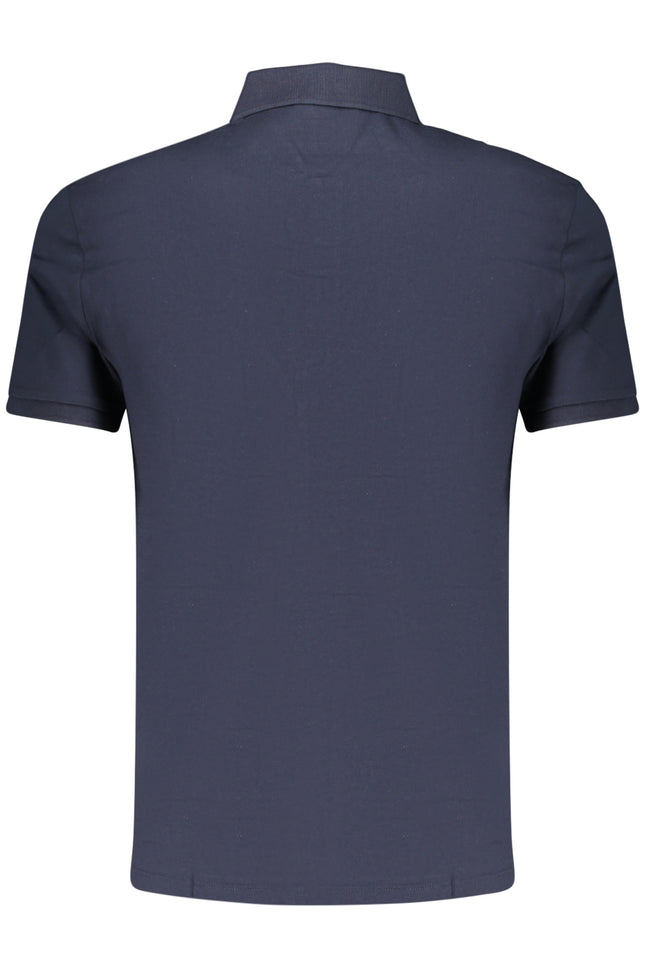 CALVIN KLEIN MEN'S SHORT-SLEEVE POLO SHIRT, BLUE-1