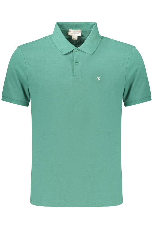 CALVIN KLEIN MEN'S SHORT-SLEEVE POLO SHIRT GREEN-0