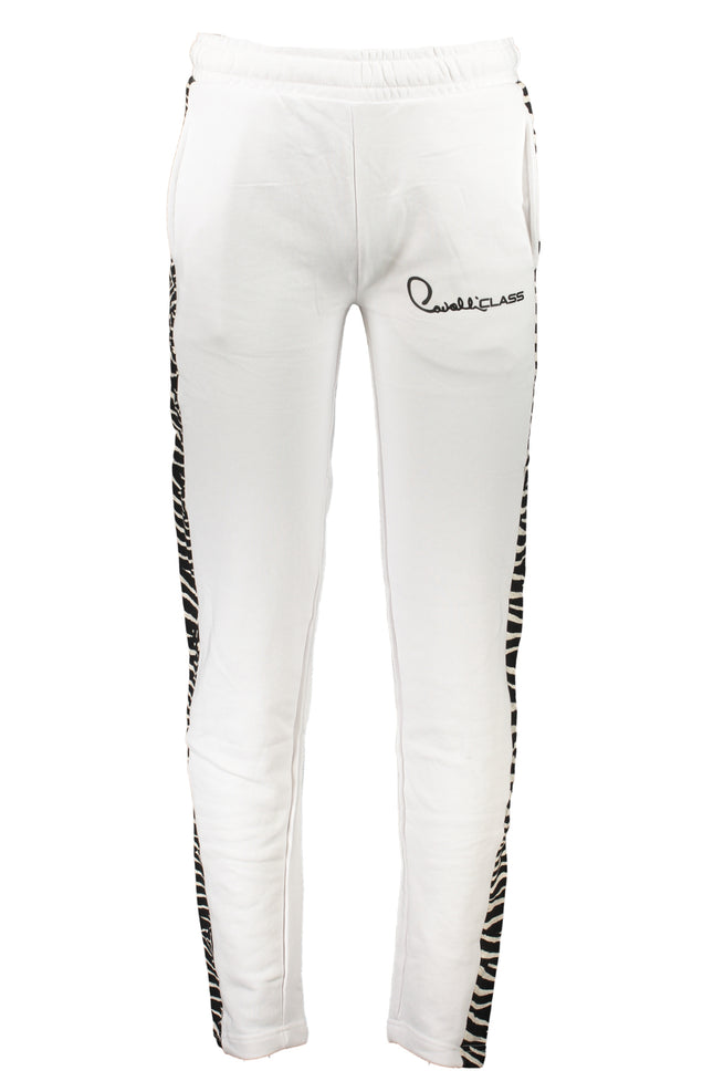 CAVALLI CLASS MEN'S WHITE PANTS-0