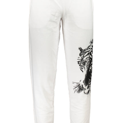 CAVALLI CLASS MEN'S WHITE PANTS-0