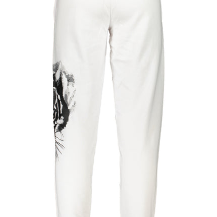 CAVALLI CLASS MEN'S WHITE PANTS-1