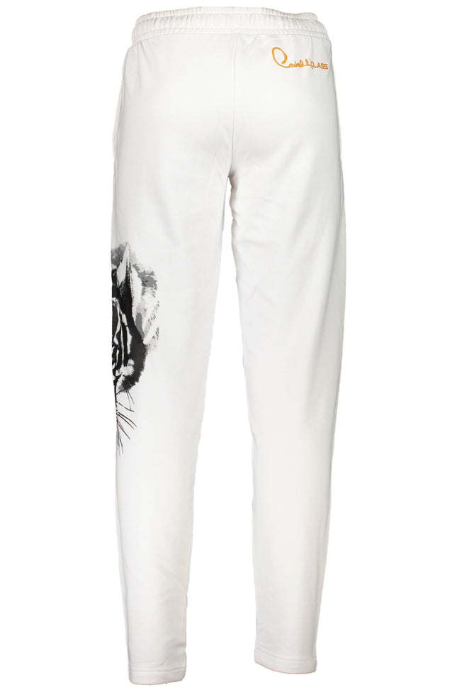 CAVALLI CLASS MEN'S WHITE PANTS-1