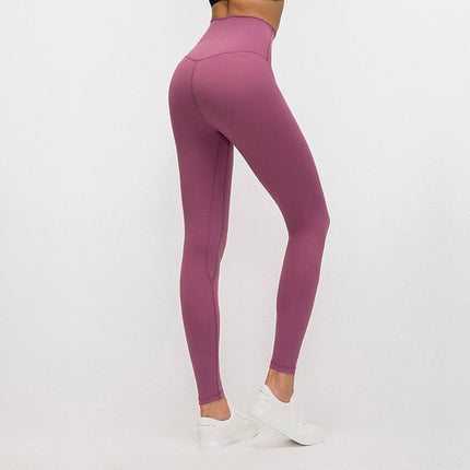 Classical 2.0Versions Soft Naked-Feel Athletic Fitness Leggings Women Stretchy High Waist Gym Sport Tights Yoga Pants lulu-8