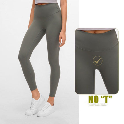 Classical 3.0 Version Soft Naked-feel Workout Gym Yoga Tights Women Squatproof High Waist Fitness Sport Leggings Running Pants-0
