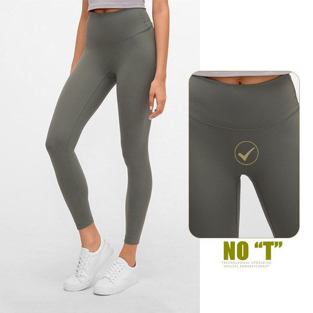 Classical 3.0 Version Soft Naked-feel Workout Gym Yoga Tights Women Squatproof High Waist Fitness Sport Leggings Running Pants-0