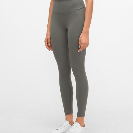 Classical 3.0 Version Soft Naked-feel Workout Gym Yoga Tights Women Squatproof High Waist Fitness Sport Leggings Running Pants-2
