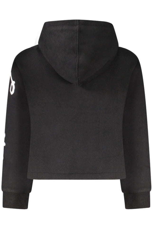 Converse Girls' Zip-Up Hoodie, Black-1