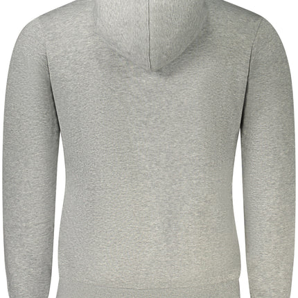 CONVERSE CHILDREN'S GRAY ZIP-UP SWEATSHIRT-1