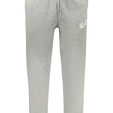 CONVERSE MEN'S GREY LONG TRACKSUIT PANTS-0